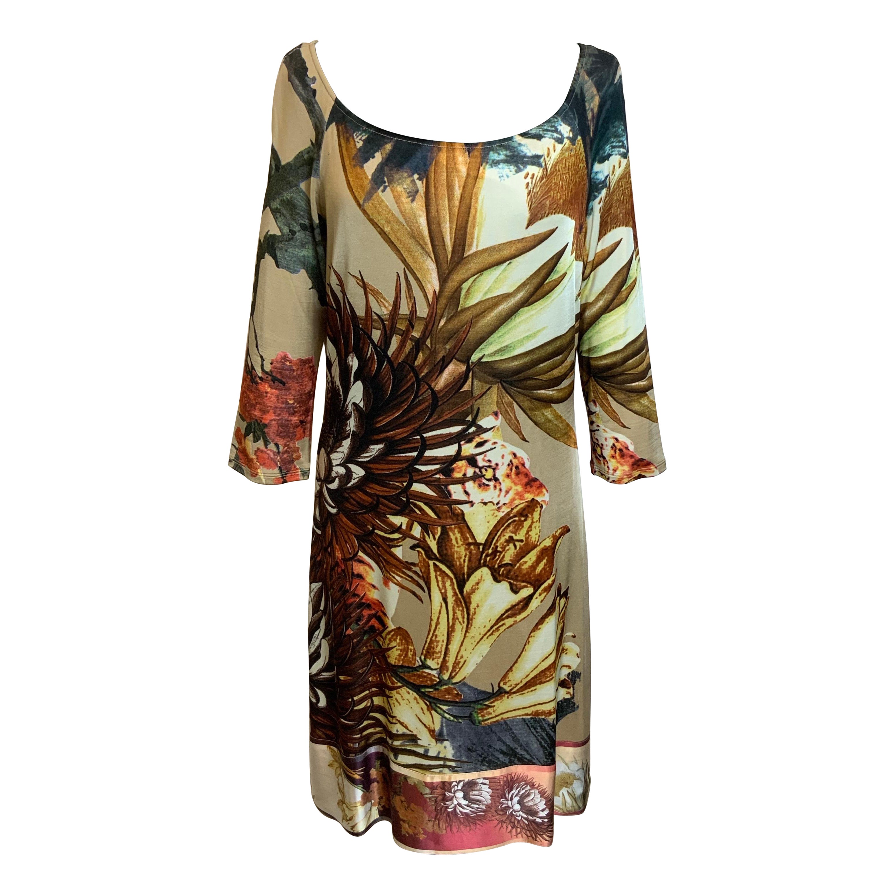 Roberto Cavalli CLASS longuette dress For Sale