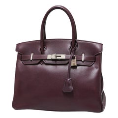 2002 Hermès Birkin 30 grape