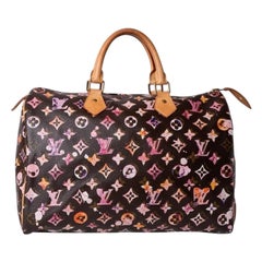 Borsa a Mano Louis Vuitton Speedy 35 X Richard Prince Aquarelle