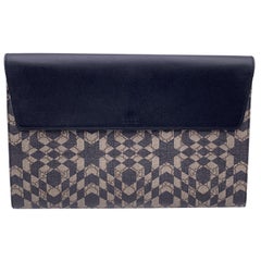 Gucci GG Supreme Monogramm Segeltuch Caleido Portfolio Clutch Bag