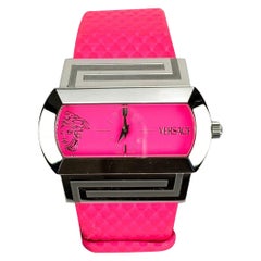 Orologio da polso Versace Fluo Pink Fuchsia PSQ 99 Donna Hippodrome