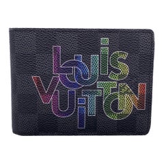 Louis Vuitton Damier Graphite Virgil Abloh Multiple Bifold Wallet