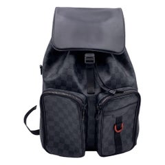 Louis Vuitton Damier Graphite Canvas Utility Backpack Shoulder Bag
