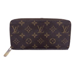 Louis Vuitton Monogram Canvas Zippy Long Wallet Brown M42616