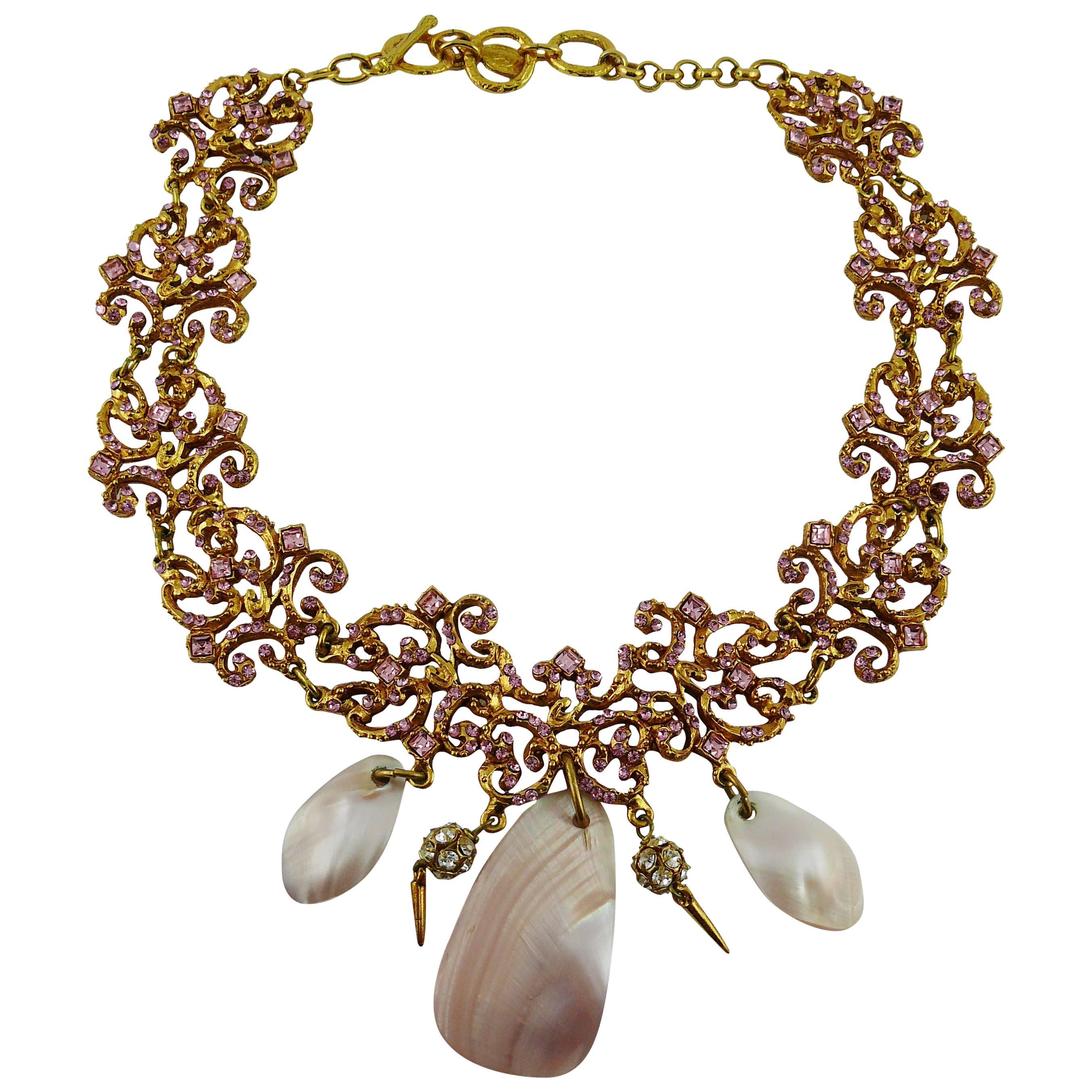 Christian Lacroix Vintage Jewelled Necklace