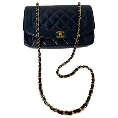 Chanel Black Diana Bag