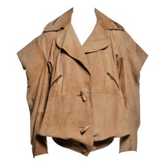 Christian Dior by John Galliano Oversized Goat Leather Jacket, FW 2002