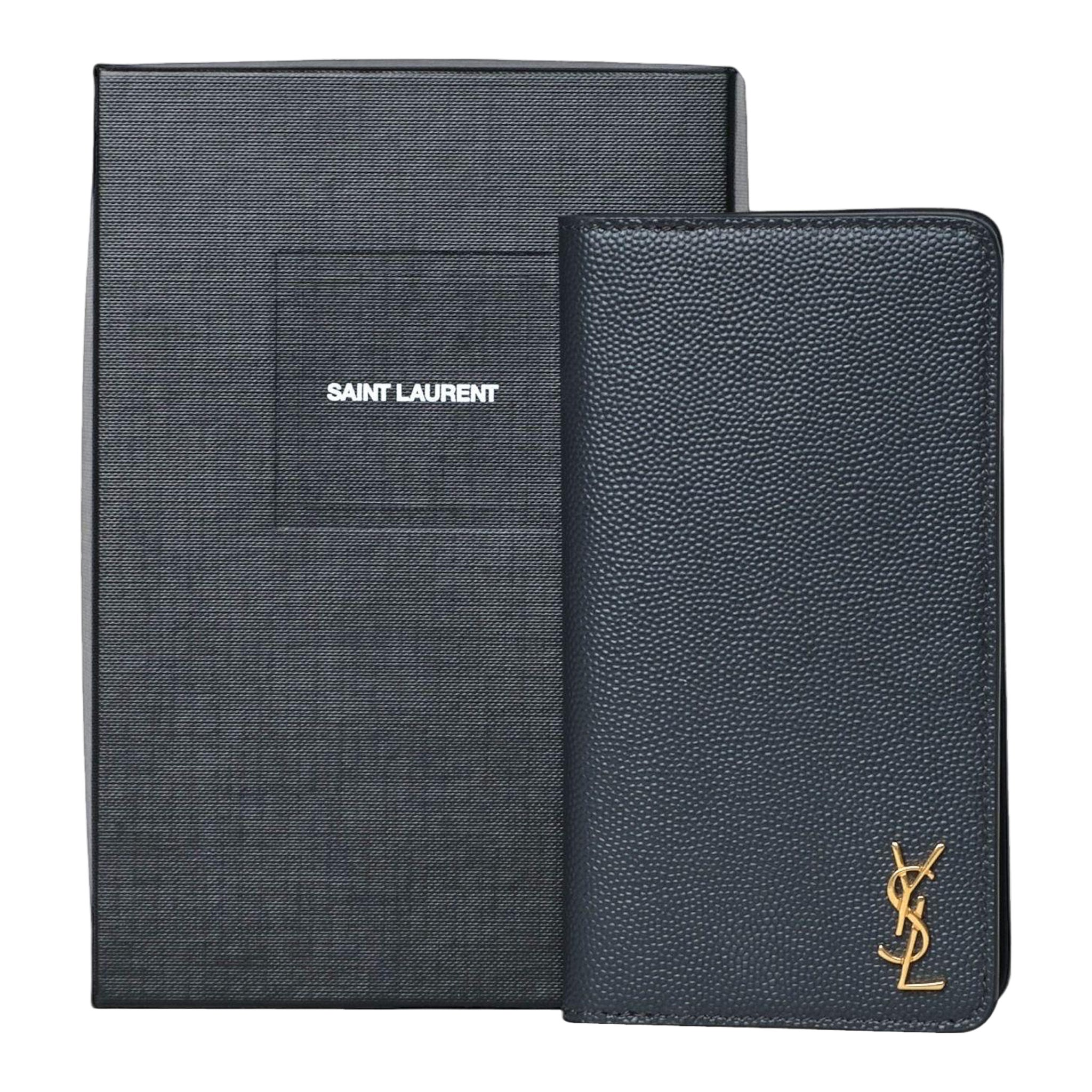 Porta cellulare Saint Laurent Cover Iphone XS Nera For Sale