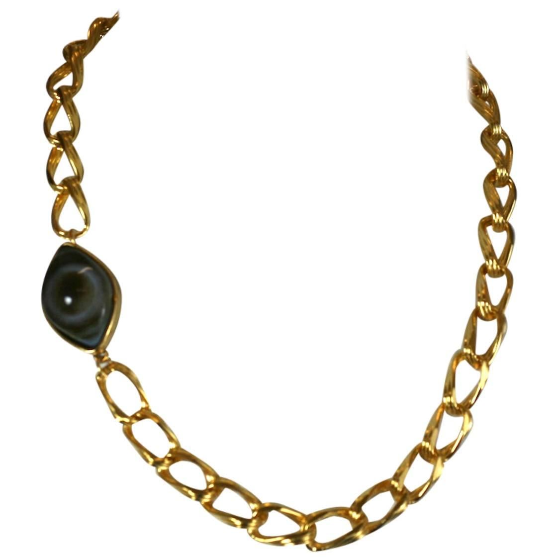 Surreal "Eye" Chain Necklace, MWLC