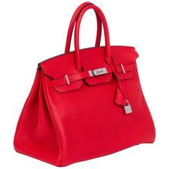 Hermes Birkin Sellier 35cm Limited Edition Rainbow For Sale at 1stDibs