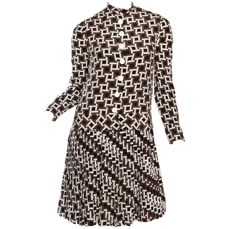 1960s Philippe Venet Demi-Couture Dress at 1stDibs