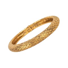 Bracciale Bangle con incisione Chanel