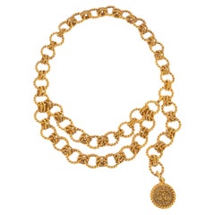 Chanel Chain Belt made of Twisted Rings, circa 1990s