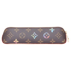 LOUIS VUITTON Elizabeth colorful LV monogram canvas pencil case