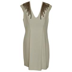 Moschino Cream Dress 1