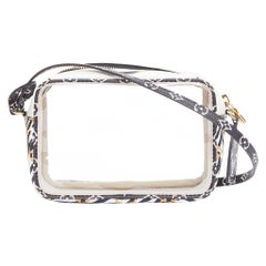 LOUIS VUITTON Giant Jungle cream LV monogram PVC crossbody bag