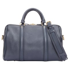 LOUIS VUITTON Sofia Coppola SC PM Cobalt navy calfskin gold hardware speedy bag