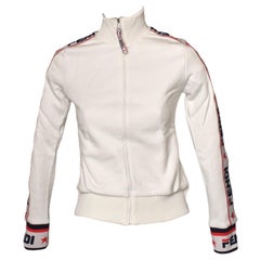 Fendi Felpa Logo Bianca