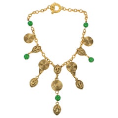 Collana d'ispirazione tribale vintage di Guy Laroche