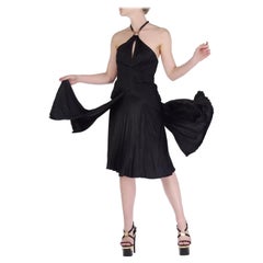 Vintage Versace Black Dress 40 - 6 NWT