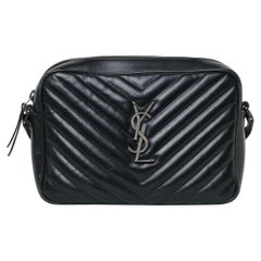 Saint Laurent Camera Bag Lou Trapuntata Nera