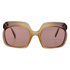 Occhiali da sole vintage Christian Dior 2009 368 lenti arancioni 52/22 135mm