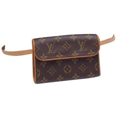 Louis Vuitton Monogram Canvas Florentine Belt Bag Waist Purse