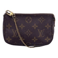 Louis Vuitton Monogram Canvas Pouch Bag Mini Pochette Accessoires