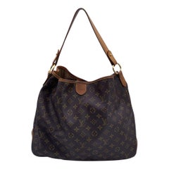 Louis Vuitton Monogram Canvas Delightful MM Umhängetasche Tote