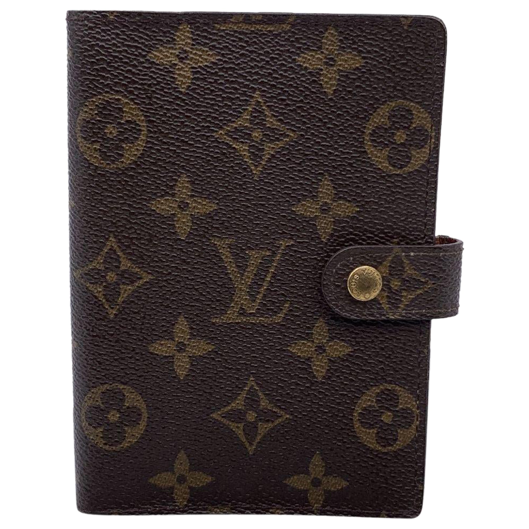 Louis Vuitton Monogram Canvas 6 Ring Petit coffret Agenda PM
