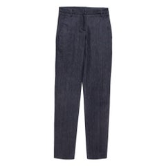 Moncler Azul Marino Vaqueros Slim Fit M Cintura 28''