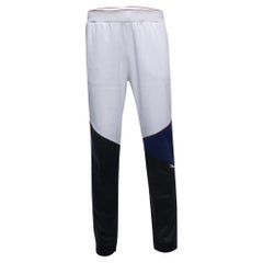 Z Zegna Synthetische Läufer mit weißem/Navy-Blauem Logodruck XL