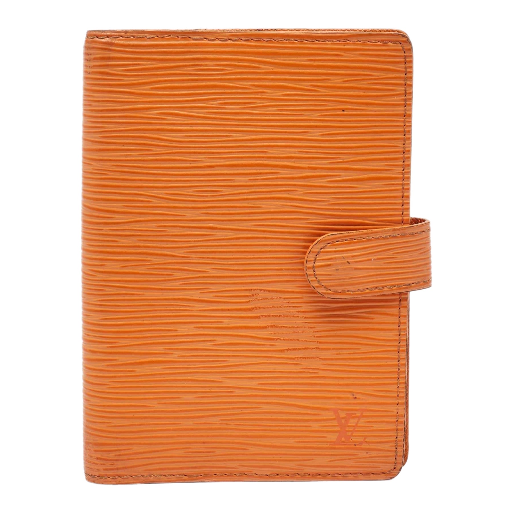 Funda de Agenda Pequeña de Piel Epi Mandarina Louis Vuitton