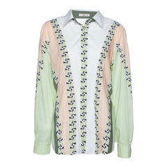 Etro - Chemise en coton imprimée multicolore L