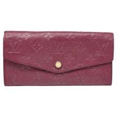Louis Vuitton Aurore Monogram Empreinte Leather Curieuse Wallet
