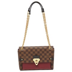 Louis Vuitton Bordeaux Damier Ebene Canvas Vavin PM Bag