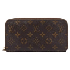 Louis Vuitton Monogram Canvas Zippy Compact Wallet