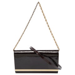 Louis Vuitton Amarante Monogrammierte Vernis Ana Clutch Tasche