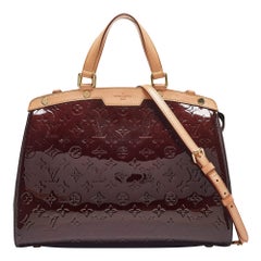 Louis Vuitton Amarante Monogram Vernis Brea GM Bag