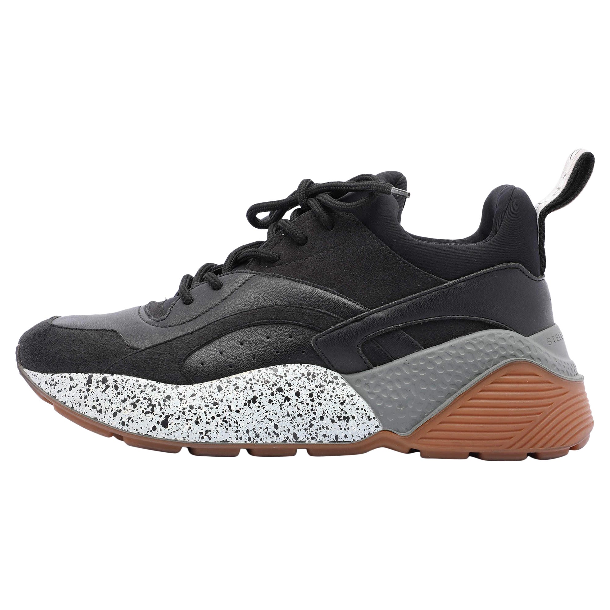 Baskets basses Eclypse Stella McCartney en faux cuir et faux daim, taille 38