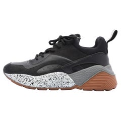 Stella McCartney Faux Leather and Faux Suede Eclypse Low Top Sneakers Size 38