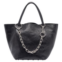 Alexander Wang - Borsa a secchiello Roxy in pelle nera da passerella