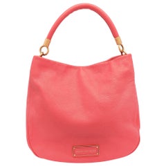 Marc by Marc Jacobs Pink Leather Too Hot To Handle Hobo