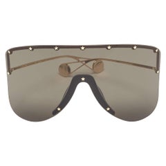 Gucci Black GG0541S Star Mask Shield Sunglasses