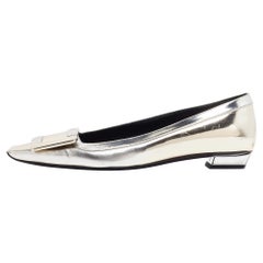 Roger Vivier Two Tone Leather Ballet Flats Size 36