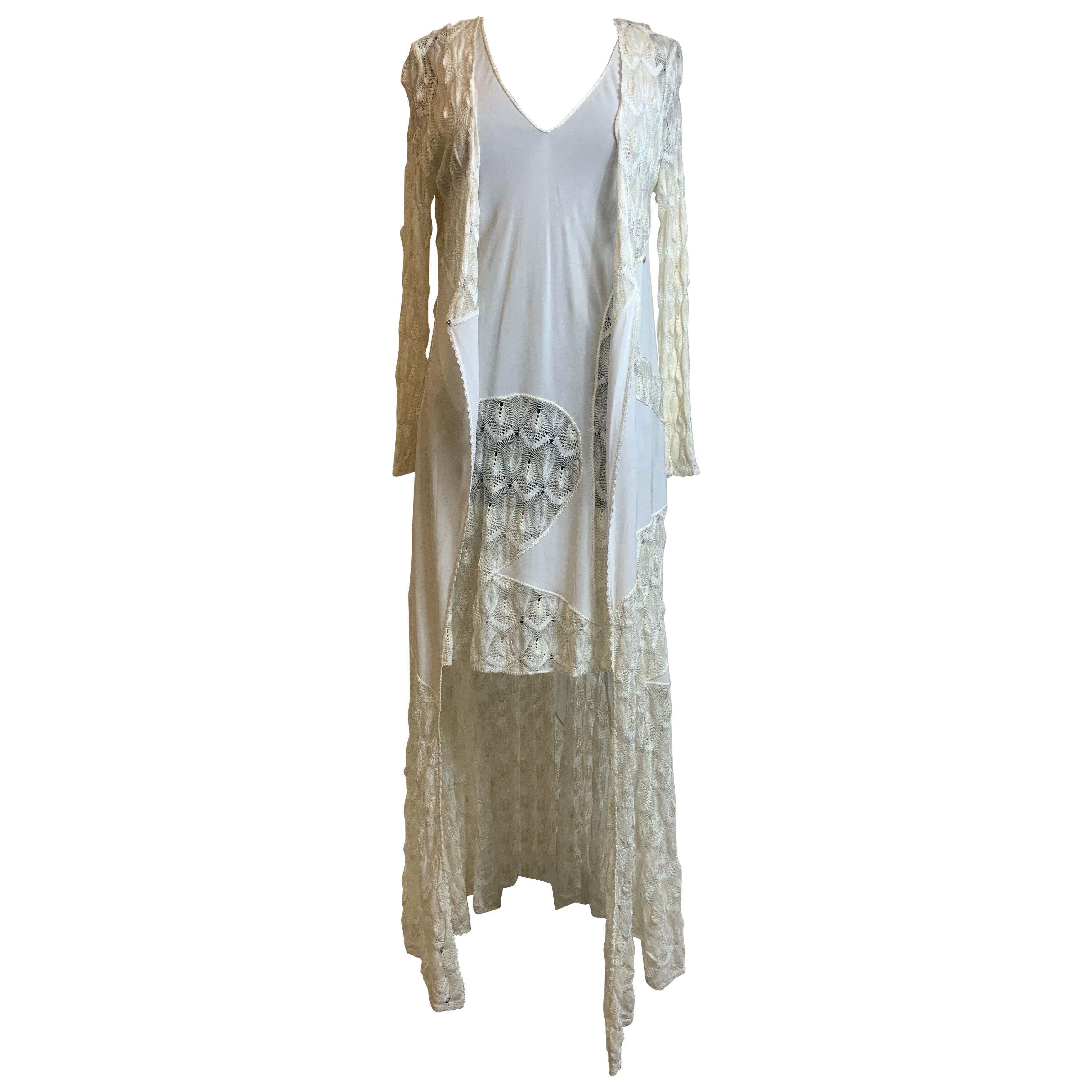 Missoni dress and cardigan coordinated set