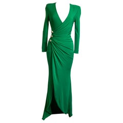 Vestido de noche verde Elie Saab