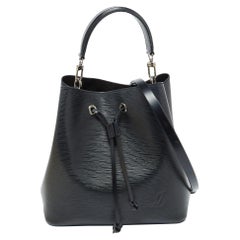 Louis Vuitton Black Epi Leather NeoNoe MM Bag