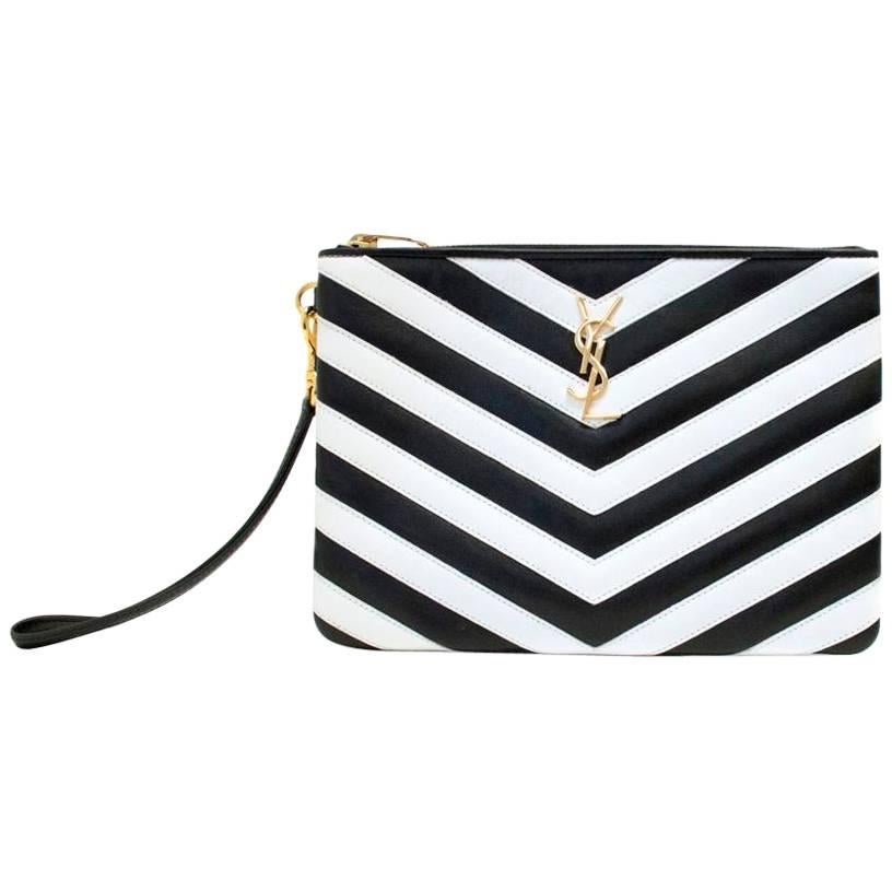 Saint Laurent monogramme quilted leather bag at 1stDibs