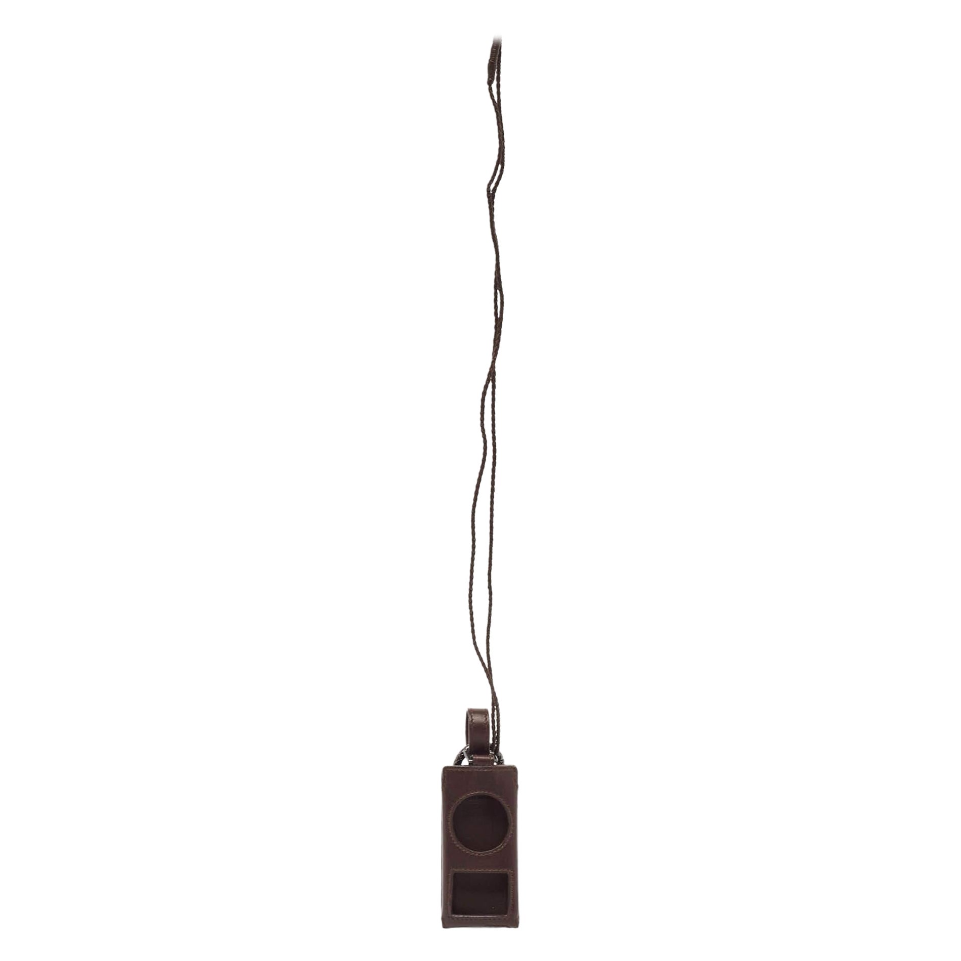 Bottega Veneta Brown Leather iPod Nano Case For Sale